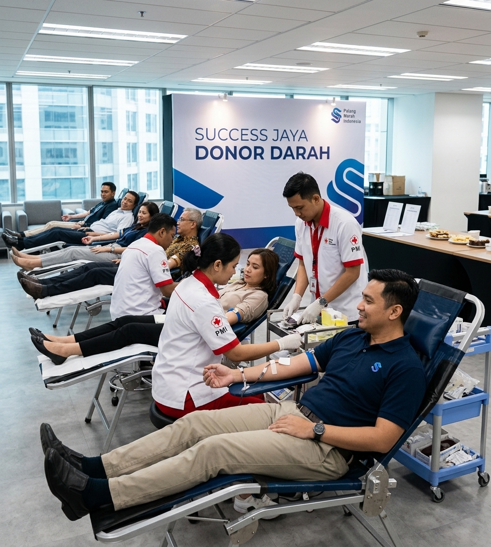 Kegiatan donor darah SJG Care